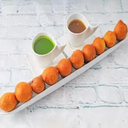 Fried with Hummus Pastry